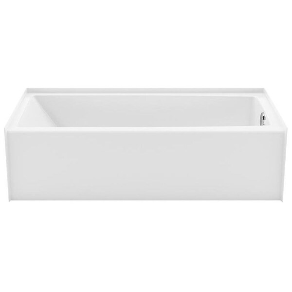 Maax Jaxi 6030 Series Bathtub, 49 gal Capacity, 60 in L, 3112 in W